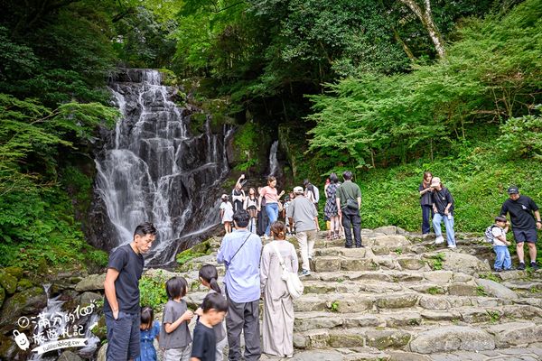 ▲▼福岡景點推薦「糸島白絲瀑布」!看壯觀涓絲瀑布、吃流水麵、釣魚體驗、吸收滿滿芬多精。(圖/部落客滿分提供)