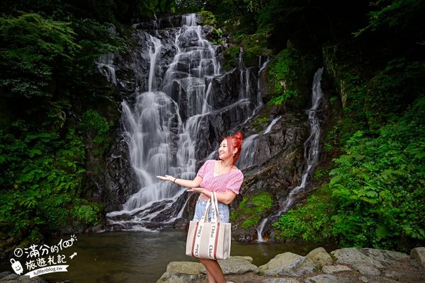 ▲▼福岡景點推薦「糸島白絲瀑布」!看壯觀涓絲瀑布、吃流水麵、釣魚體驗、吸收滿滿芬多精。(圖/部落客滿分提供)