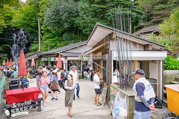 ▲▼福岡景點推薦「糸島白絲瀑布」!看壯觀涓絲瀑布、吃流水麵、釣魚體驗、吸收滿滿芬多精。(圖/部落客滿分提供)