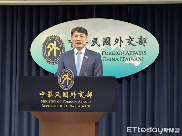 ▲▼外交部發言人兼公眾會執行長蕭光偉。(圖/記者詹詠淇攝)