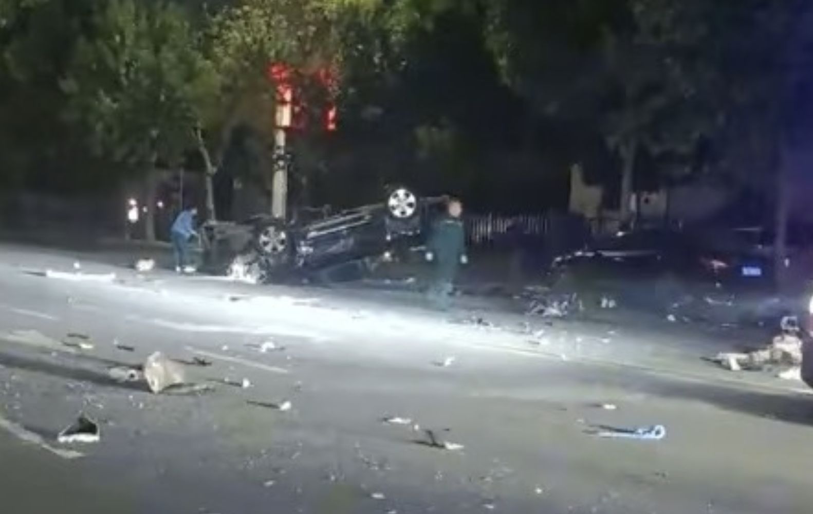 ▲山東聊城酒駕車禍致8死4傷。(圖/翻攝微博)