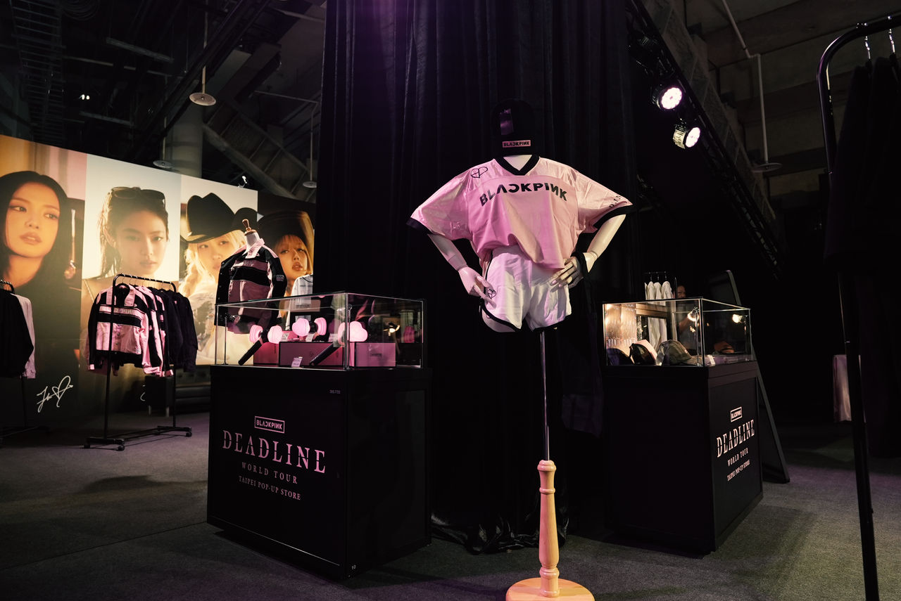 ▲▼BLACKPINK台北快閃店。(圖/LIVE NATION TAIWAN提供)