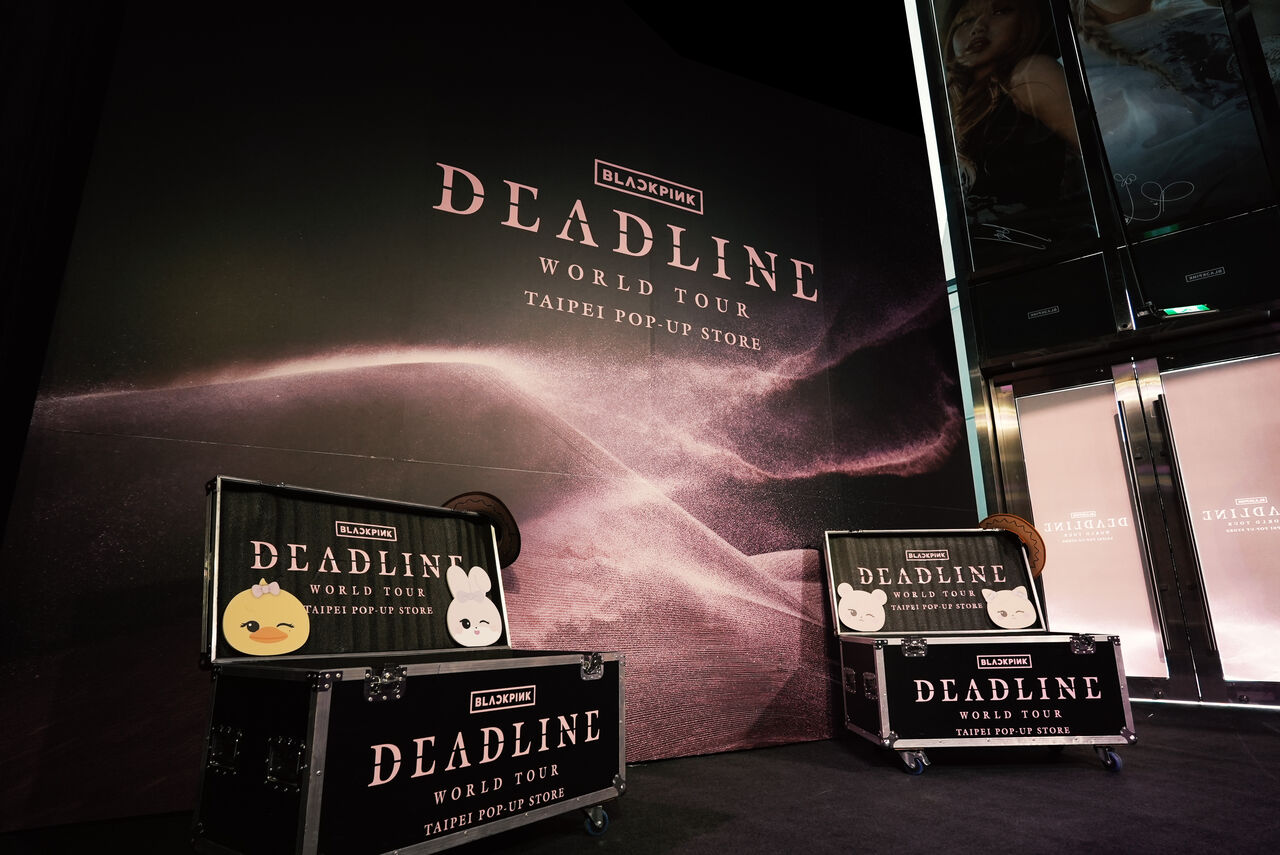 ▲▼BLACKPINK台北快閃店。(圖/LIVE NATION TAIWAN 提供)
