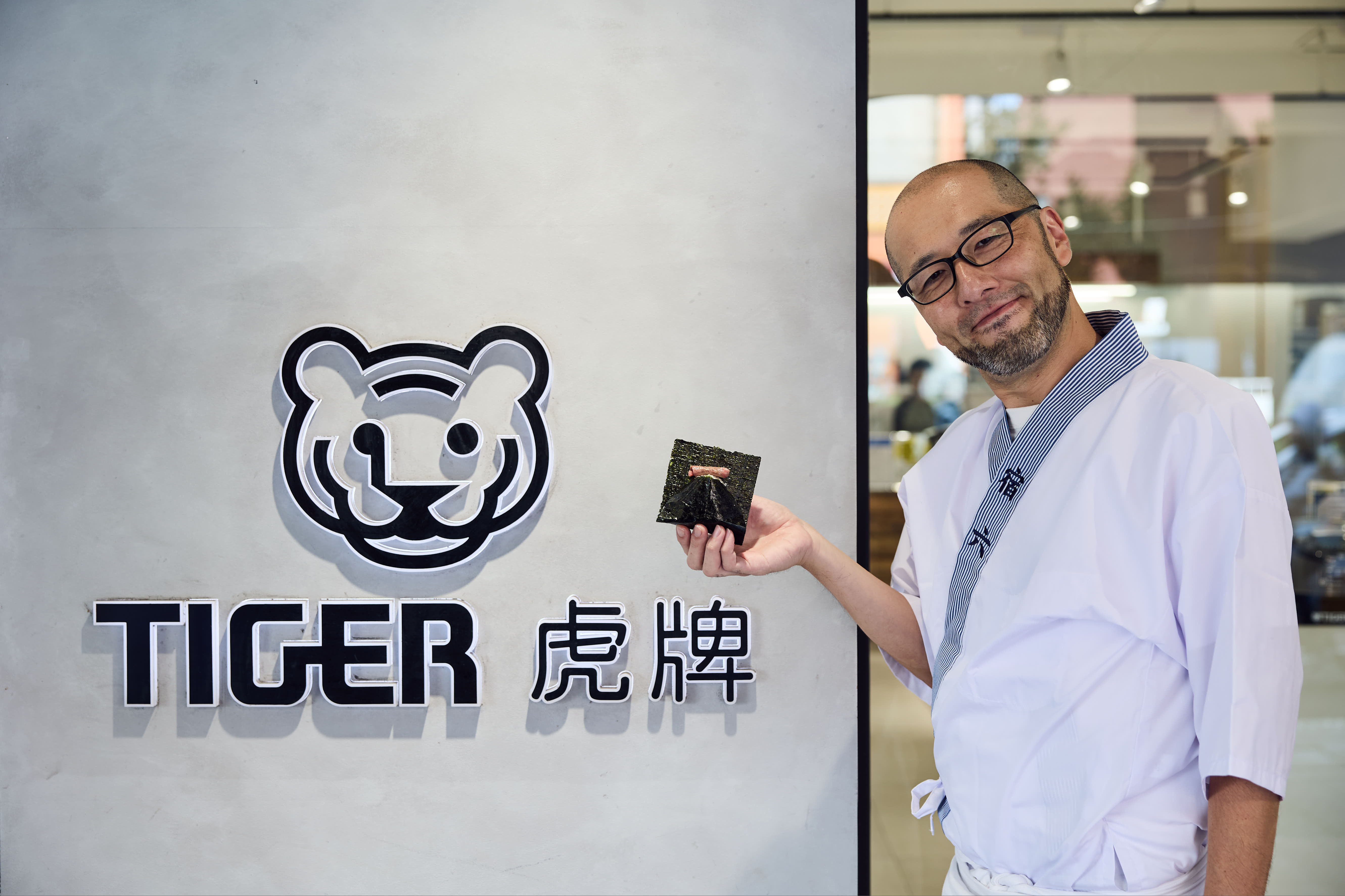 ▲虎牌請來東京米其林推薦飯糰專門店「おにぎり淺草宿六」跨海來台。(圖/品牌提供)