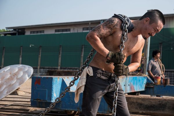 ▲《阿龍》鄭中基、姜皓文、傅舜盈。(圖/華映提供)