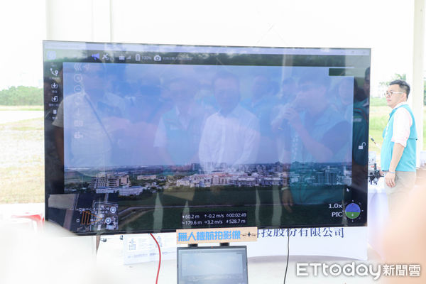 ▲▼ 嘉義縣財稅局全國首創無人機國產軟硬體去紅色鏈查核稅籍 。(圖/記者翁伊森攝)