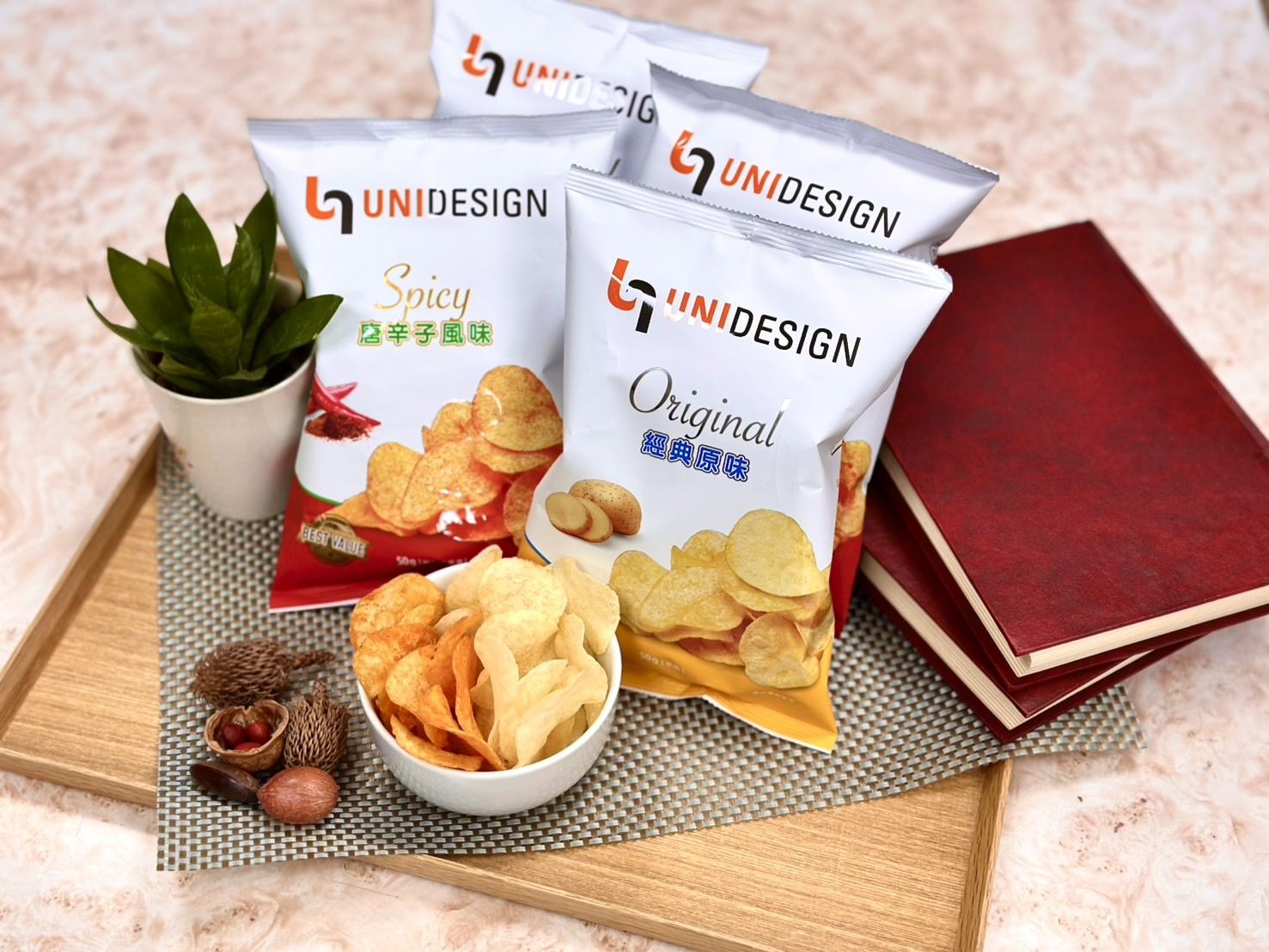 ▲▼統一首度進軍洋芋片市場,推集團品牌UNIDESIGN洋芋片。(圖/統一提供)