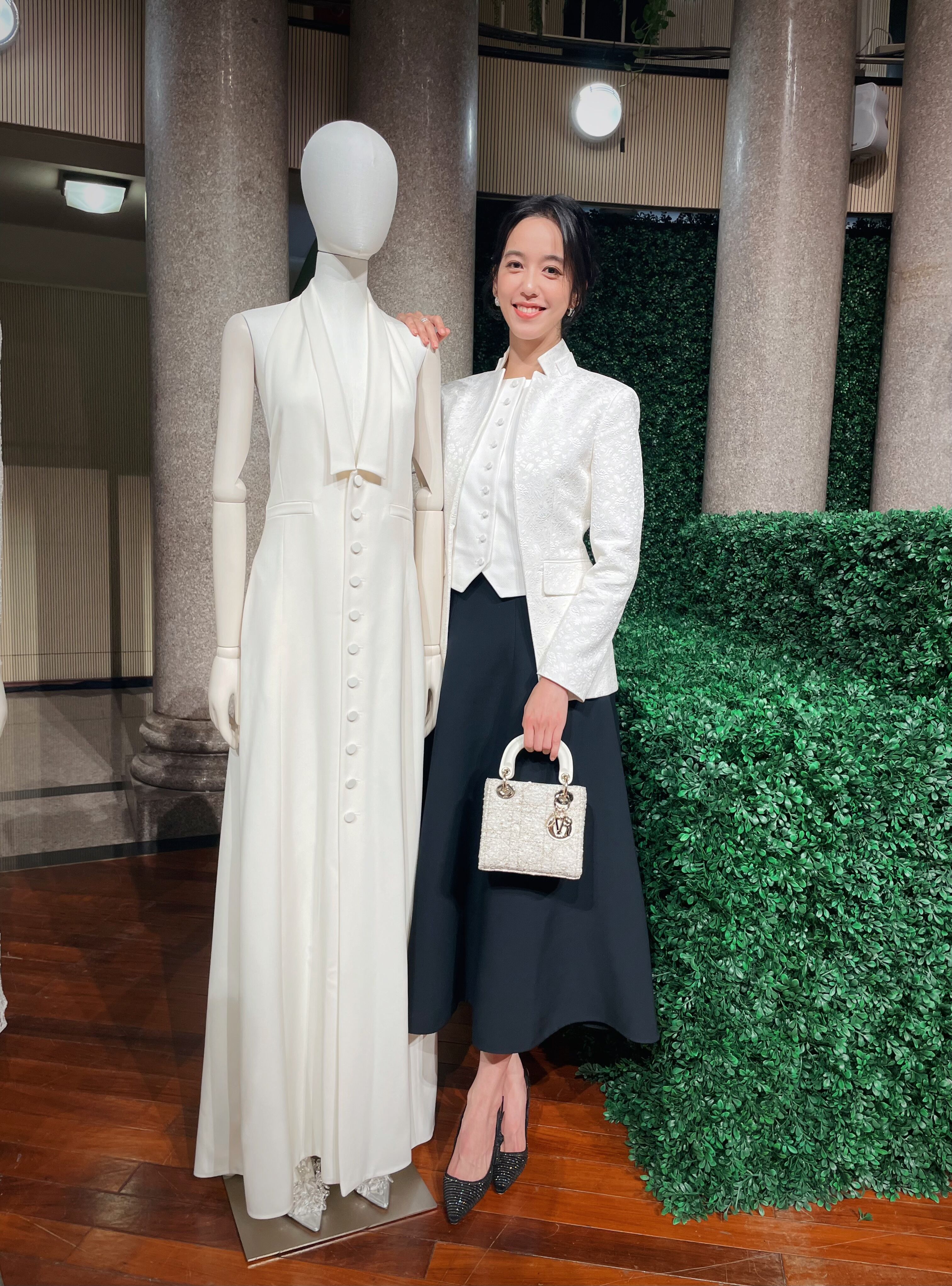 ▲陳庭妮Dior。(圖/記者林明瑋攝)