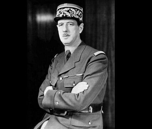 ▲法國政治強人戴高樂。(圖/公共版權照片)