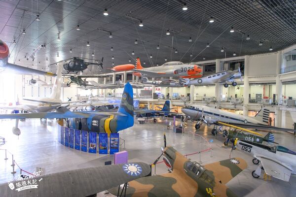 ▲▼航空教育展示館。(圖/部落客滿分的旅遊札記授權提供)