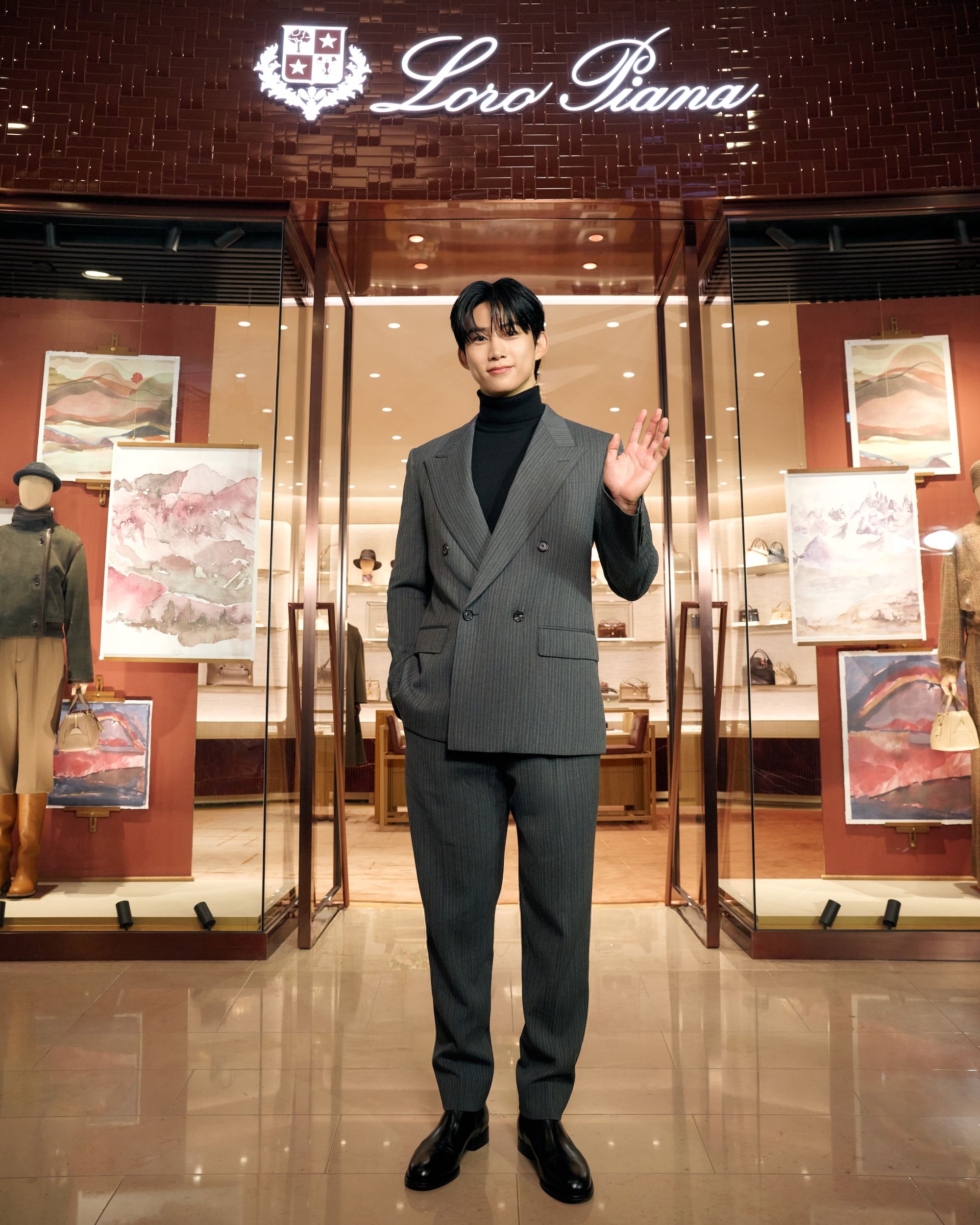 ▲Loro Piana玉澤演楊謹華。(圖/品牌提供)