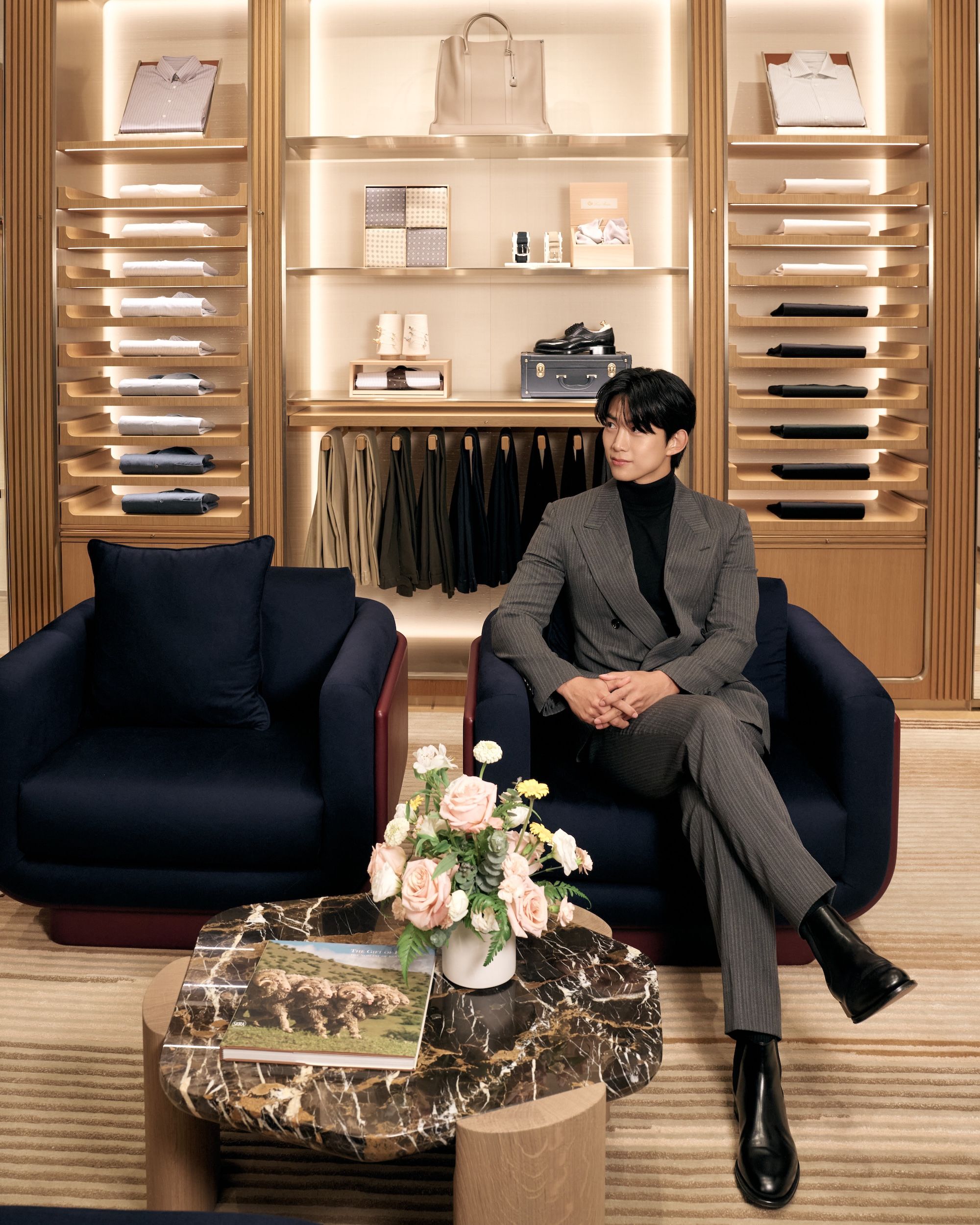 ▲Loro Piana玉澤演楊謹華。(圖/品牌提供)