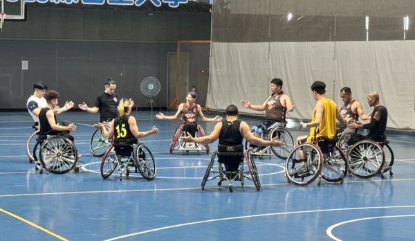 ▲備戰的中華輪椅籃球隊將為明年名古屋亞運而戰。(圖/愛爾麗提供)