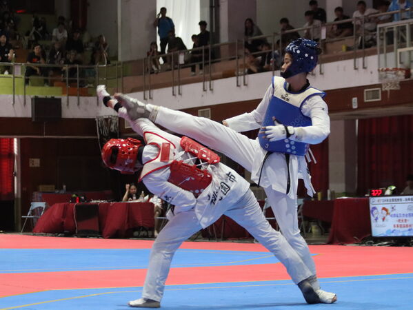▲羅嘉翎全運會跆拳道首度挑戰67公斤級強勢奪金。(圖/全運會提供)