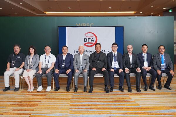 ▲辜仲諒掀亞洲「棒球熱」 率BFA挺進曼谷推國際交流。(圖/亞棒總)