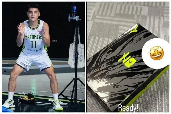 ▲夢想家明星控衛林俊吉,將成為林書豪之後台籃第二位擁有個人簽名鞋款的本土球星。(圖/取自夢想家IG)