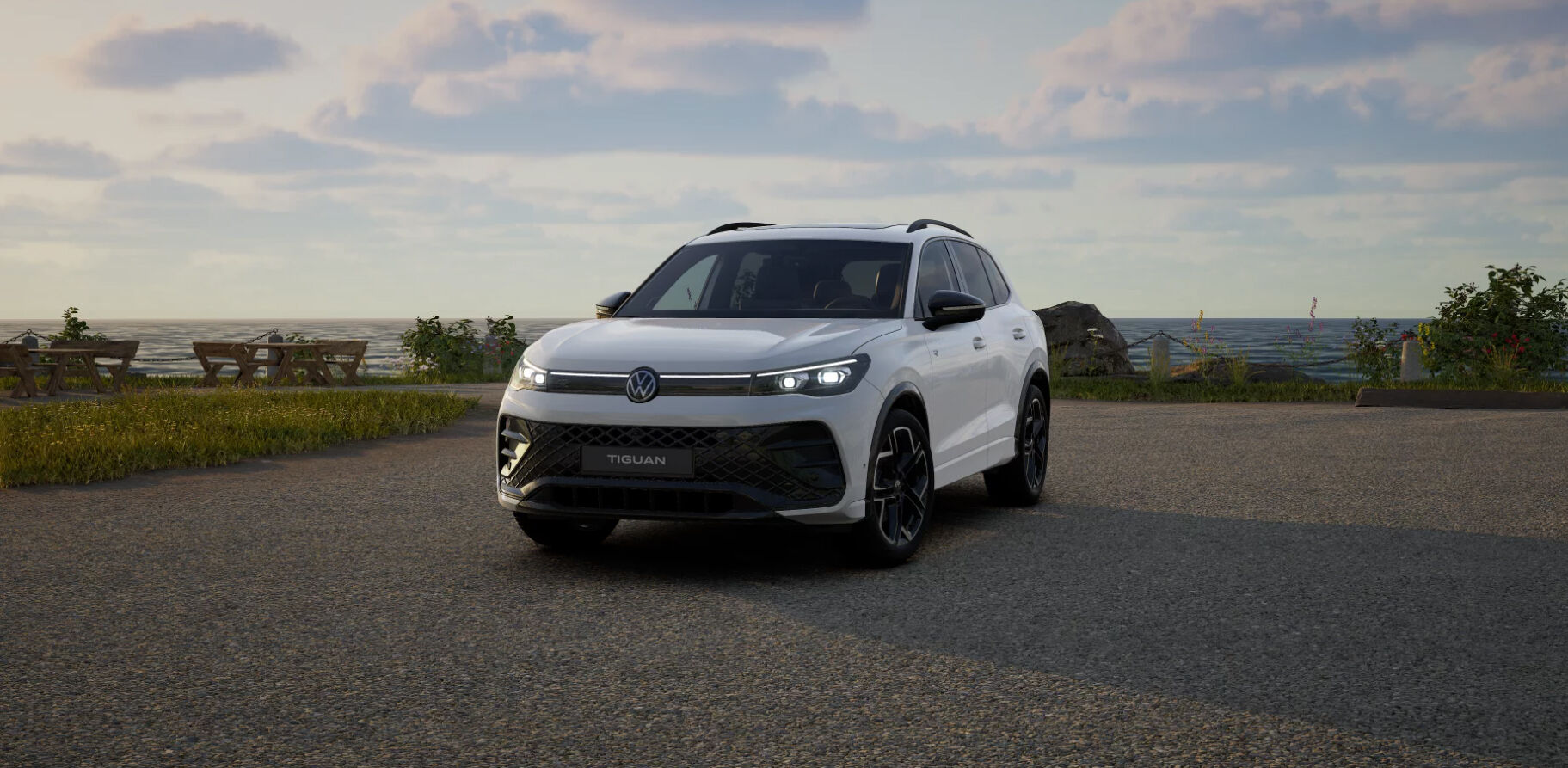 ▲福斯Tiguan推黑化特仕車!而且不加價。(圖/翻攝自福斯)