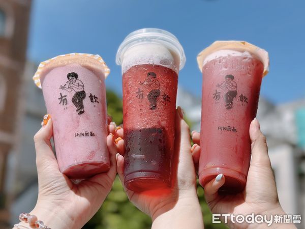 ▲▼手搖飲品牌「有飲」睽違2年再度推出升級版「有葡同享系列」。(圖/記者蕭筠攝)
