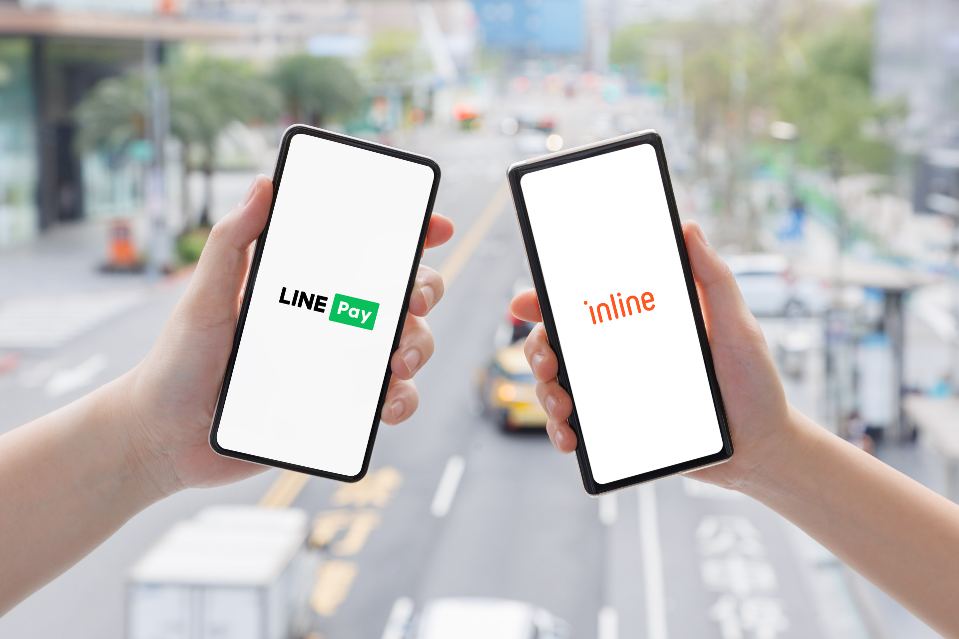 ▲▼LINE Pay與inline簽署策略合作備忘錄。(圖/LINE Pay提供)