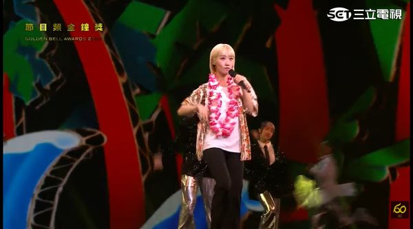 ▲金鐘獎表演節目《大娛樂家》Lulu黃路梓茵、董月花、福州伯、檳榔姐妹花。(圖/翻攝自YouTube/金鐘獎 Golden Bell Awards)