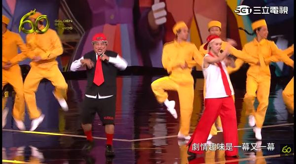 ▲金鐘獎表演節目《大娛樂家》Lulu黃路梓茵、董月花、福州伯、檳榔姐妹花。(圖/翻攝自YouTube/金鐘獎 Golden Bell Awards)