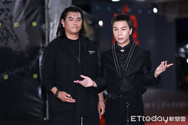 ▲▼2025金鐘獎節目紅毯-B2、派翠克【柳柏丞】。(圖/攝影中心攝)