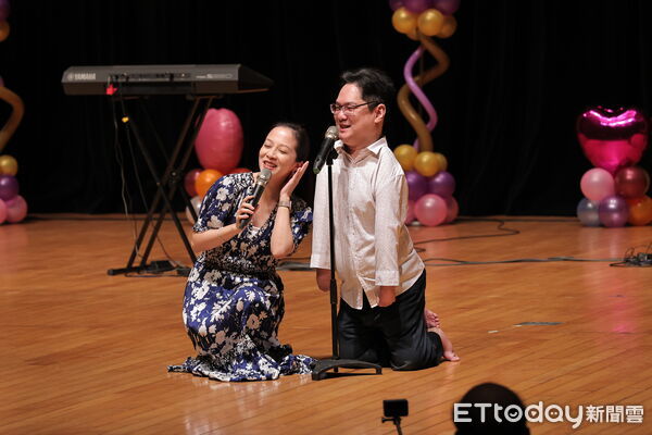 ▲「有愛無礙」混障綜藝團基隆開演。(圖/記者郭世賢翻攝)