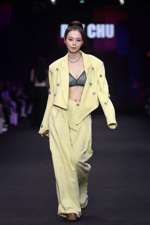 ▲孫淑媚登上台北時裝週。(圖/臺北時裝週提供)