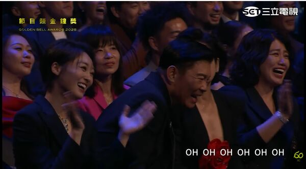 ▲金鐘獎表演節目《唱,從電視開始》,羅時豐、GENBLUE幻藍小熊。(圖/翻攝自YouTube/金鐘獎 Golden Bell Awards)