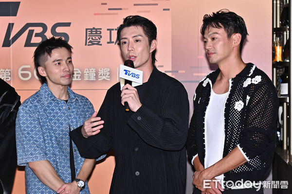 ▲▼第60屆金鐘獎TVBS慶功宴,實境節目主持人獎,敖犬、威廉、阿緯、小杰、王子、朵拉 Dora/來吧!哪裡怕。(圖/記者李毓康攝)