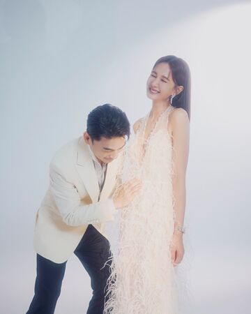 ▲安心亞曬出與阿Ken的合照。(圖/翻攝自Facebook/安心亞)