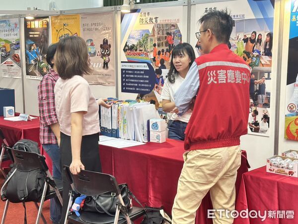 ▲基隆前進北區防災訪評。(圖/記者郭世賢翻攝)