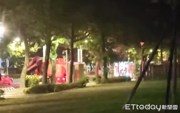 ▲▼台北工地火警。(圖/攝影中心攝)