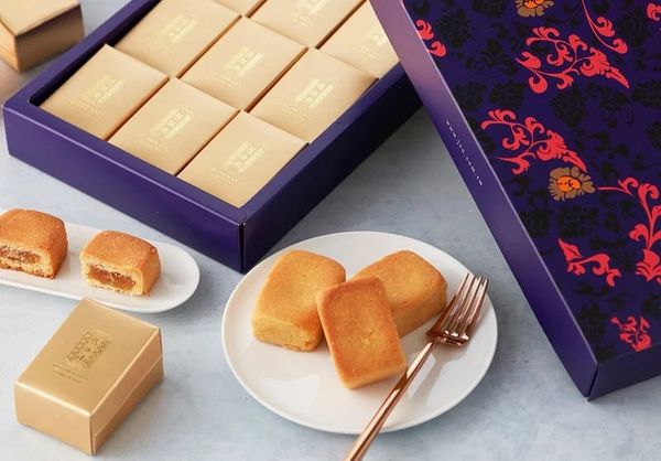 ▲舊振南的「小金磚」鳳梨酥。(圖/取自舊振南官網)