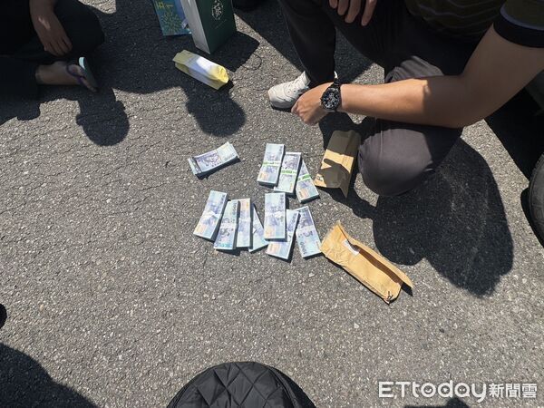 ▲大馬籍男子入境4天即淪面交車手,遭南投警方人贓俱獲逮。(圖/記者高堂堯翻攝)