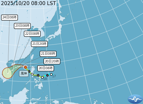 ▲▼未來一周天氣。(圖/氣象署)