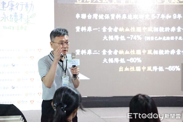 ▲▼心臟內科專家張懷仁醫師專題分享「藥食同源:全植物飲食,健康永續的最佳處方」。(圖/慈濟醫學中心提供,下同)