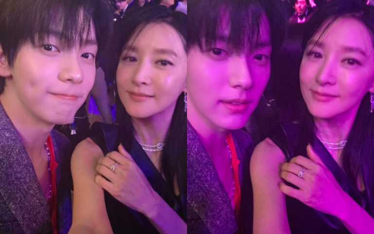 54歲李英愛化身小迷妹追星「TXT秀彬」,身後還有《暴君的廚師》李彩玟!網驚:「氧氣美女」真的是歲月不敗美人