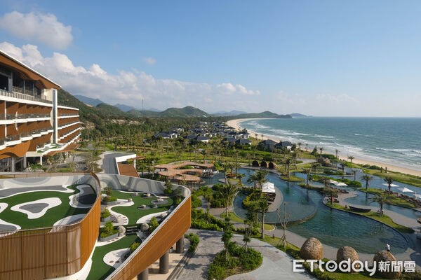 ▲北越「觀瀾島悅椿度假村」開箱,觀瀾島悅椿度假村,觀瀾島悅椿酒店。(圖/記者彭懷玉攝)