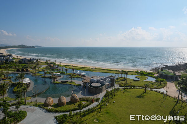 ▲北越「觀瀾島悅椿度假村」開箱,觀瀾島悅椿度假村,觀瀾島悅椿酒店。(圖/記者彭懷玉攝)