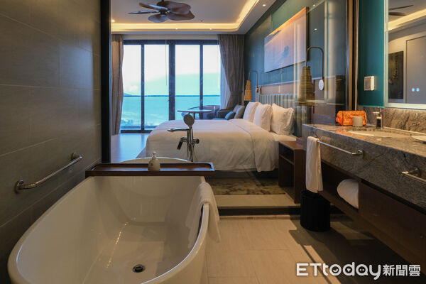 ▲北越「觀瀾島悅椿度假村」開箱,觀瀾島悅椿度假村,觀瀾島悅椿酒店。(圖/記者彭懷玉攝)