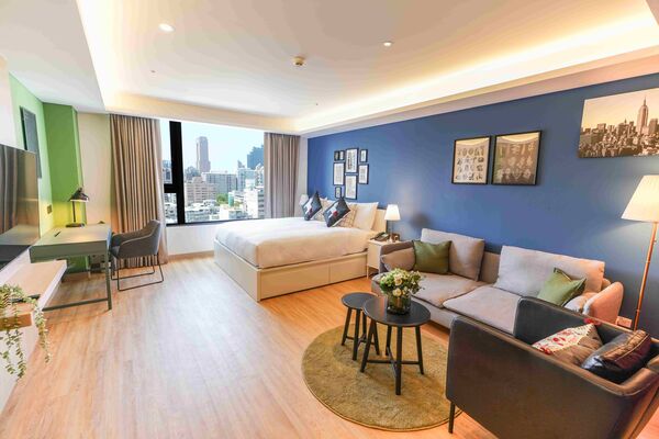 ▲福容徠旅則看好中壢與高雄觀光熱度,推出「IKEA雙城趣」住房專案。(圖/業者提供)