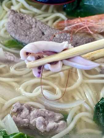 ▲▼新北瑞芳美食「秀蓮什錦麵」!老礦坑人的滋味,北濱公路孤獨飄香40餘年。(圖/部落客小虎提供)