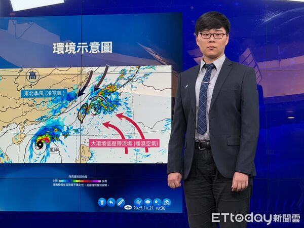 ▲▼氣象署資深預報員官欣平。(圖/記者李姿慧攝)