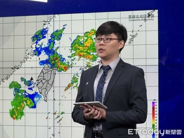 ▲▼中央氣象署資深預報員官欣平。(圖/記者李姿慧攝)