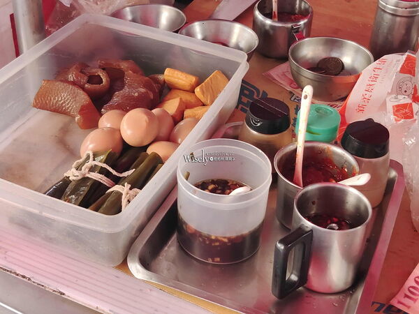 ▲▼客家風味黑白切麵攤。(圖/部落客wisely提供)