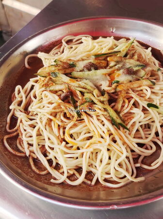 ▲▼客家風味黑白切麵攤。(圖/部落客wisely提供)