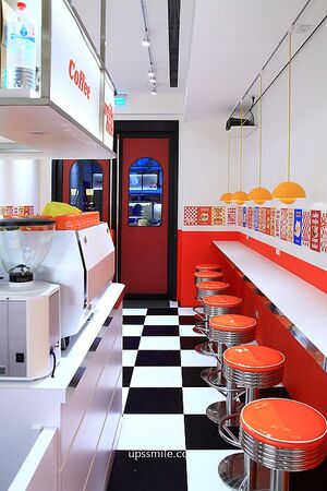 ▲▼美式復古風網美咖啡廳「mikibika甜點屋」!台北甜點推薦,中山站神等級好吃戚風蛋糕。(圖/部落客萍子提供)