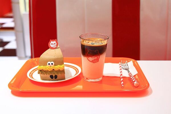 ▲▼美式復古風網美咖啡廳「mikibika甜點屋」!台北甜點推薦,中山站神等級好吃戚風蛋糕。(圖/部落客萍子提供)