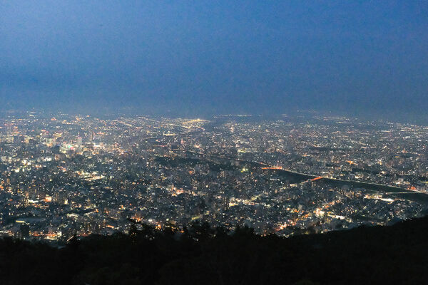 ▲▼藻岩山展望台。(圖/部落客飛天璇的口袋授權提供)